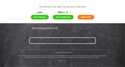 Desktop Screenshot of barcodeapparel.com